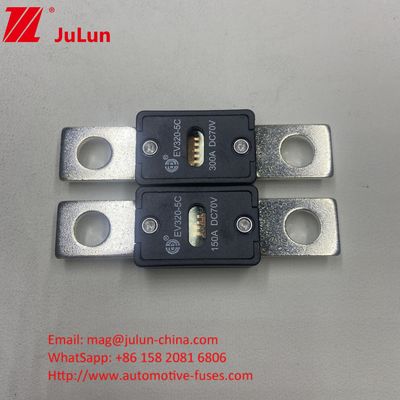Fusibili per lame automobilistiche EV320-3X-150A 70VDC Bolt M8 Modalità di installazione per automobili auto