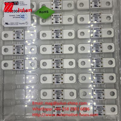 20KA Breaking A202008 ASTM 125V 150A Capacità Fusibili per automobili in ceramica Montaggio a vite per sicurezza e affidabilità dei fusibili per automobili