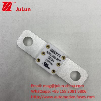 Fusibili per batterie per auto in ceramica EV 500A 125VDC ASTM Automotive
