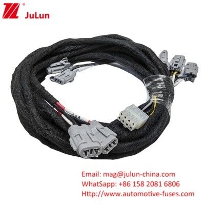 Adaptatore a filo di presa idraulico per proiettori a LED per autoveicoli H1 9005/9006 Isolamento PVC da donna a maschio