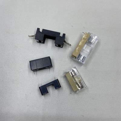 Fuse di vetro a copertura trasparente 5x20 mm 6x30 mm Tenitore di fusibile per la protezione del circuito