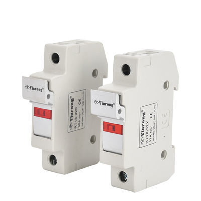 32a Corpo del fusibile Portatore cilindrico del fusibile AC 500V Corrispondenza 10*38 RT18-32 (X) Serie di fusibili a bassa tensione