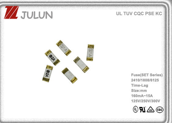 125V quadrato Chip Fuse 0603 1206 1808 2410 6125