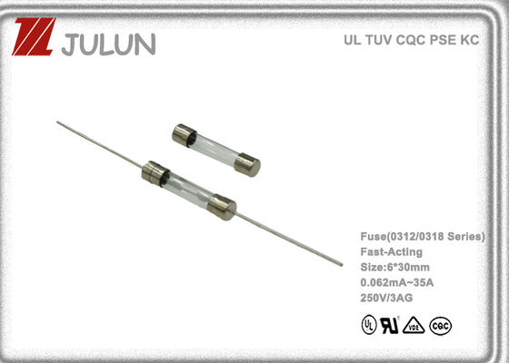 fusibile sostituto veloce di 50mA 0.05A 250V 5*20mm con la metropolitana ceramica