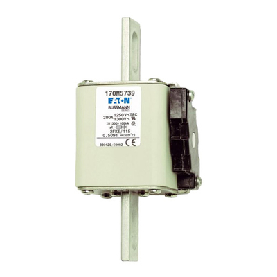 serie della norma europea del sistema del fusibile 170M5739 del quadrato di 1250V 50A-1400A
