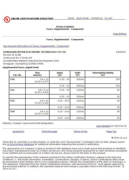 Porcellana dongguan Julun  electronics co.,ltd Certificazioni